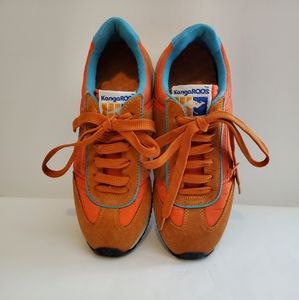 KANGAROO Orange & Blue Vintage Sneakers